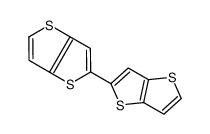 5-thieno[3,2-b]thiophen-5-ylthieno[3,2-b]thiophene结构式
