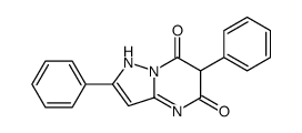 2,6-diphenyl-1H-pyrazolo[1,5-a]pyrimidine-5,7-dione结构式