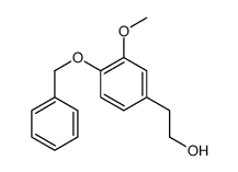 2-(3-methoxy-4-phenylmethoxyphenyl)ethanol结构式