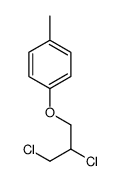 1-(2,3-dichloropropoxy)-4-methylbenzene结构式