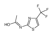 N-[4-(Trifluoromethyl)-1,3-thiazol-2-yl]acetamide结构式