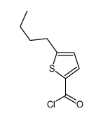 2-Thiophenecarbonyl chloride, 5-butyl- (9CI)结构式