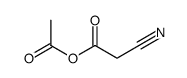 2-cyano-Acetic acid, anhydride with acetic acid结构式
