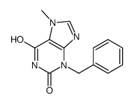 3-benzyl-7-methylpurine-2,6-dione结构式