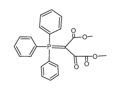dimethyl 2-oxo-3-triphenylphosphoranylidenebutanedioate结构式