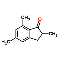 2,5,7-三甲基茚满-1-酮结构式