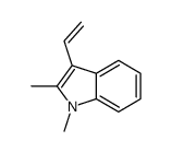3-ethenyl-1,2-dimethylindole结构式