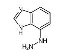 (9ci)-4-肼基-1H-苯并咪唑结构式