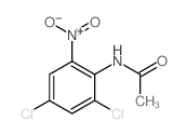 Acetamide,N-(2,4-dichloro-6-nitrophenyl)-结构式