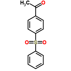 1-[4-(苯磺基)苯基]乙酮结构式