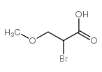 2-溴-3-甲氧基丙酸结构式