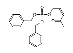 dibenzyl 4-oxopent-2-enyl phosphate结构式