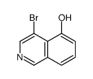 4-bromoisoquinolin-5-ol结构式