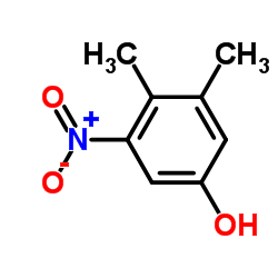 3,5-二硝基-1,2-二甲苯结构式