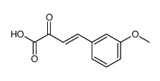 4t-(3-methoxy-phenyl)-2-oxo-but-3-enoic acid结构式
