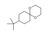 9-(1,1-dimethylethyl)-1,5-dioxaspiro[5.5]undecane结构式