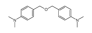 4,4'-bis(dimethylaminobenzyl)ether结构式