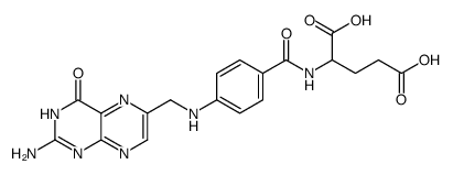 DL-叶酸结构式