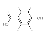 4-羟基-2,3,5,6-四氟苯甲酸结构式