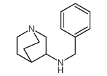 N-苄基-1-氮杂双环[2.2.2]-3-辛胺结构式