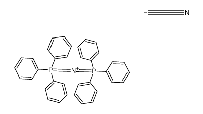 triphenyl(P,P,P-triphenylphosphine imidato-N) phosphourus cyanide结构式