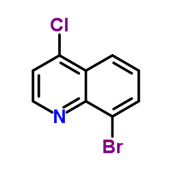8-溴-4-氯喹啉结构式