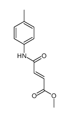methyl 4-(4-methylanilino)-4-oxobut-2-enoate结构式