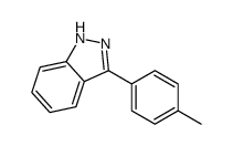 3-(4-methylphenyl)-1H-indazole结构式