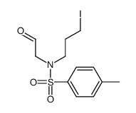 N-(3-iodopropyl)-4-methyl-N-(2-oxoethyl)benzenesulfonamide结构式