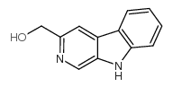 3-羟甲基-β-咔啉结构式