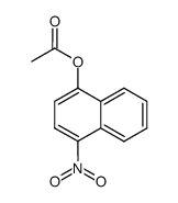4-nitro-1-naphthyl acetate结构式