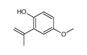 4-methoxy-2-(prop-1-en-2-yl)phenol结构式