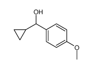alpha-cyclopropyl-4-methoxybenzyl alcohol结构式