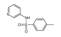 Benzenesulfonamide, 4-methyl-N-3-pyridinyl-结构式