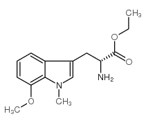 7-METHOXY-1-METHYL-D-TRYPTOPHAN ETHYL ESTER结构式