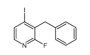 3-benzyl-2-fluoro-4-iodopyridine结构式