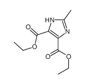 diethyl 2-methyl-1H-imidazole-4,5-dicarboxylate结构式