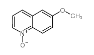 6-甲氧基喹啉氮氧化物结构式