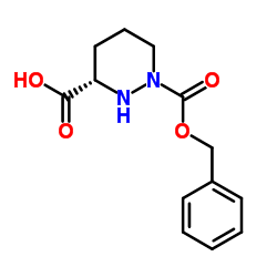 (S)-1-苄氧羰基六氢哒嗪-3-羧酸结构式