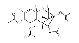T-2 TETRAOL TETRAACETATE结构式