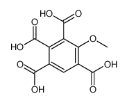 4-methoxybenzene-1,2,3,5-tetracarboxylic acid结构式
