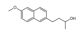 4-(6-methoxynaphthalen-2-yl)butan-2-ol结构式