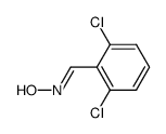 (E)-2,6-dichlorobenzaldoxime结构式