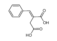 (E)-2-benzylidenesuccinic acid结构式