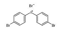 bis(4-bromophenyl)iodonium bromide结构式