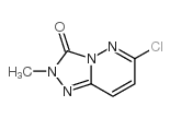 6-CHLORO-2-METHYL-[1,2,4]TRIAZOLO[4,3-B]PYRIDAZIN-3(2H)-ONE结构式