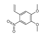 2-nitro-4,5-dimethoxystyrene结构式