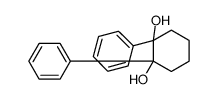 1,2-diphenylcyclohexane-1,2-diol结构式