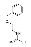 2-phenylmethoxyethylthiourea结构式