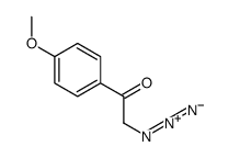2-azido-1-(4-methoxyphenyl)ethanone结构式